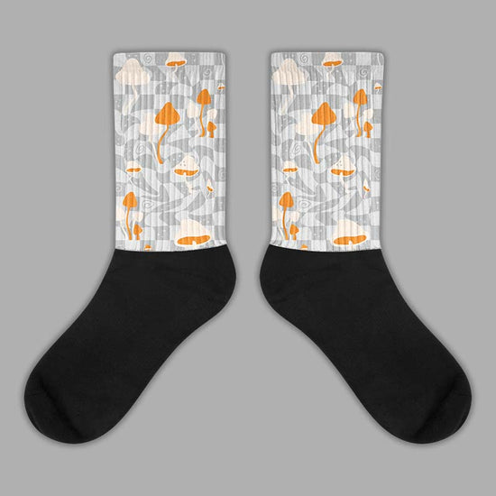 Dunk Low Cool Grey DopeSkillSublimated Socks Mushroom Graphic Streetwear