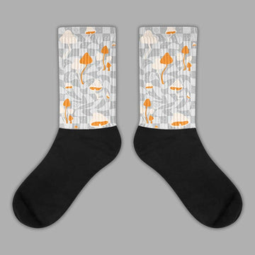 Dunk Low Cool Grey DopeSkillSublimated Socks Mushroom Graphic Streetwear