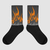 Jordan 3 Retro 'Fear Pack' DopeSkill Sublimated Socks FIRE Graphic Streetwear