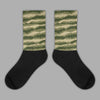 Olive Collection DopeSkill Sublimated Socks Abstract Tiger Graphic