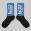 “True Blue” 3s DopeSkill Sublimated Socks Hustle Graphic