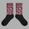 Jordan 1 Retro High OG “Team Red” DopeSkill Sublimated Socks Slime Graphic Streetwear