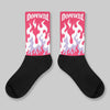 Peanut Butter Jelly 5s DopeSkill Sublimated Sock FIRE Graphic