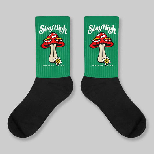 Green Collection DopeSkill Sublimated Socks Stay High Graphic