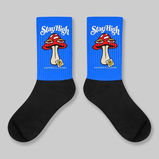 Royal Blue Collection DopeSkill Sublimated Socks Stay High Graphic