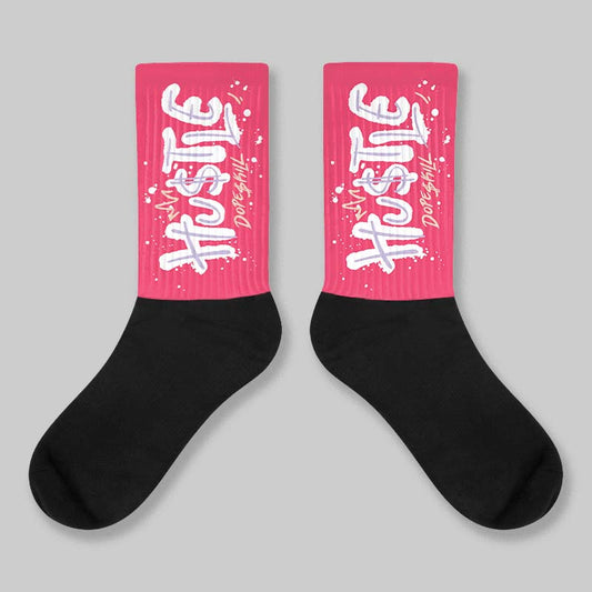 Peanut Butter Jelly 5s DopeSkill Sublimated Sock Hustle Graphic