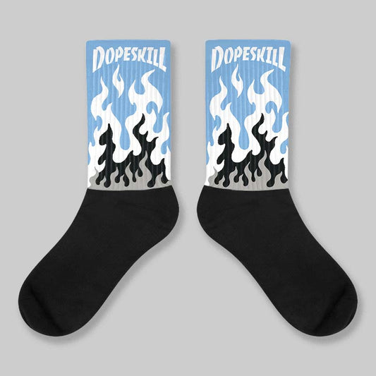 Melo 12s DopeSkill Sublimated Sock FIRE Graphic