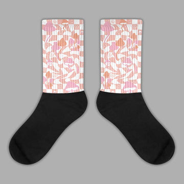 Jordan 11 Low “Legend Pink” DopeSkill Sublimated Socks Mushroom Graphic Streetwear