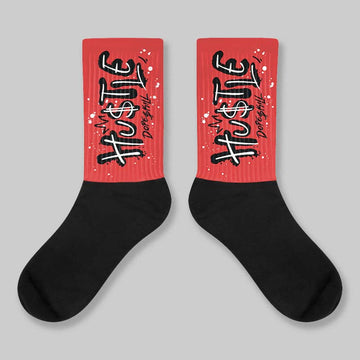 Reverse Infrared 6s DopeSkill Sublimated Sock Hustle Graphic