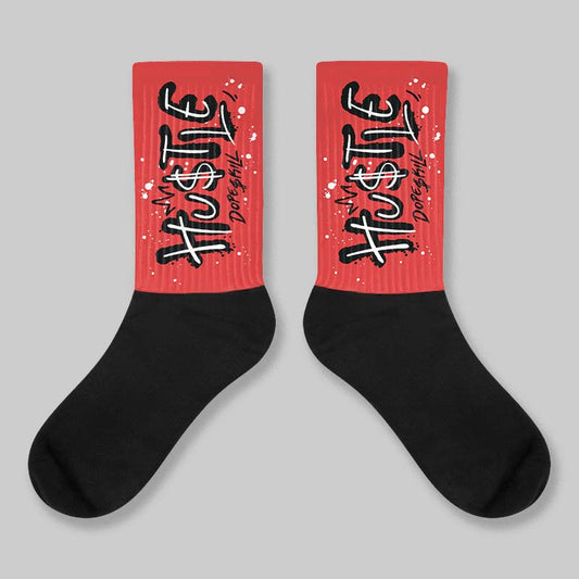 Reverse Infrared 6s DopeSkill Sublimated Sock Hustle Graphic