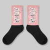 Dusty Rose 40s DopeSkill Sublimated Sock Hustle Graphic