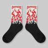 Sail 1s OG DopeSkill Sublimated Sock FIRE Graphic
