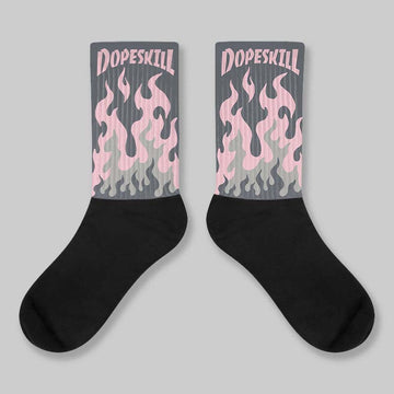 Max 95 OG “Pink Foam” DopeSkill Sublimated Sock FIRE Graphic
