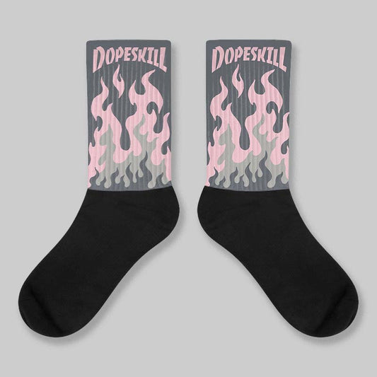Max 95 OG “Pink Foam” DopeSkill Sublimated Sock FIRE Graphic