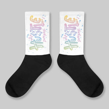 Year Of The Snake 5s DopeSkill Sublimated Sock Hustle Graphic