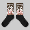 Baroque Brown 1s DopeSkill Sublimated Sock FIRE Graphic