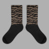 Jordan 1 Retro High OG Palomino DopeSkill Sublimated Socks Abstract Tiger Graphic Streetwear