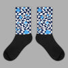 Jordan Spiz’ike Low “White/Obsidian” DopeSkill Sublimated Socks Mushroom Graphic Streetwear