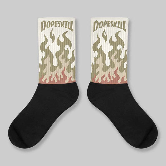 Sail 6s DopeSkill Sublimated Socks FIRE Graphic