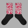 Jordan 1 Retro High '85 OG Metallic Burgundy DopeSkill Sublimated Socks Mushroom Graphic Streetwear