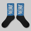 Storm Blue 1s 2025 DopeSkill Sublimated Sock Hustle Graphic
