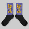 Lakers 4s DopeSkill Sublimated Sock Hustle Graphic