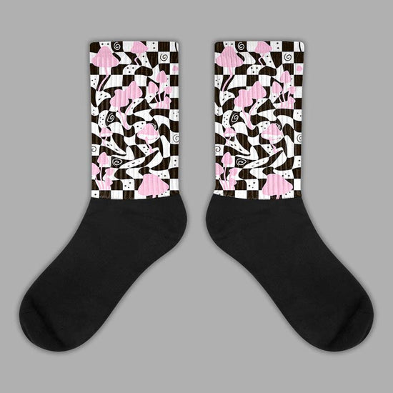 Jordan 11 Retro Neapolitan DopeSkill Sublimated Socks Mushroom Graphic Streetwear