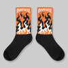Shattered Backboard 1s DopeSkill Sublimated Sock FIRE Graphic