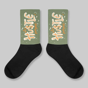 Undefeated x 4s OG DopeSkill Sublimated Sock Hustle Graphic