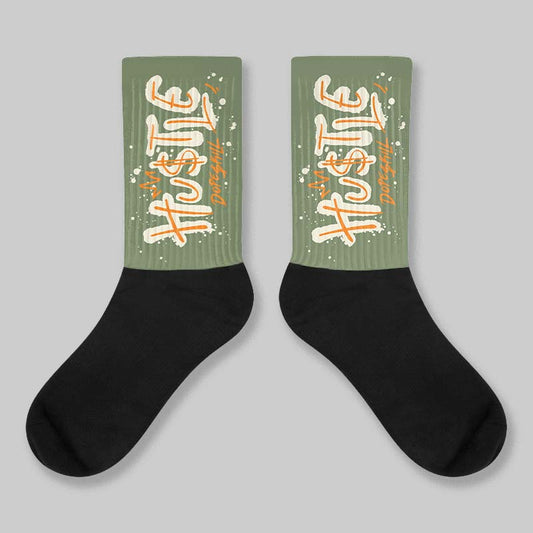 Undefeated x 4s OG DopeSkill Sublimated Sock Hustle Graphic