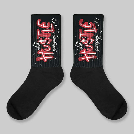 Ruby 1s DopeSkill Sublimated Sock Hustle Graphic