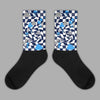 Jordan 3 "Midnight Navy" DopeSkill Sublimated Socks Mushroom Graphic Streetwear