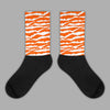 MSCHF Super Normal 2 Orange Milk DopeSkill Sublimated Socks Abstract Tiger Graphic Streetwear