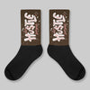 Baroque Brown 1s DopeSkill Sublimated Sock Hustle Graphic