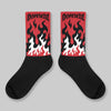 “Bloodline” 12s DopeSkill Sublimated Socks FIRE Graphic