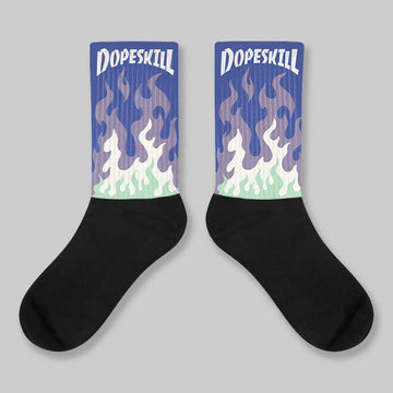 Voodoo Alternate 1s DopeSkill Sublimated Sock FIRE Graphic