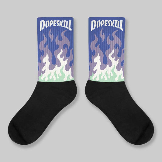Voodoo Alternate 1s DopeSkill Sublimated Sock FIRE Graphic