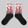 Bugs Bunny 8s DopeSkill Sublimated Sock FIRE Graphic