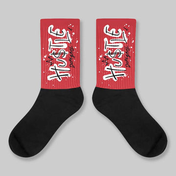 Chicago OG 1s DopeSkill Sublimated Sock Hustle Graphic