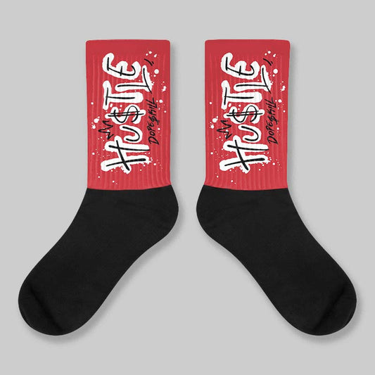 Chicago OG 1s DopeSkill Sublimated Sock Hustle Graphic