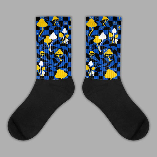 Jordan 14 “Laney” DopeSkill Sublimated Socks Mushroom Graphic Streetwear