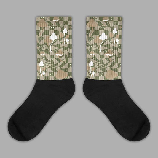 Air Max 90 Ballistic Neutral Olive DopeSkill Sublimated Socks Mushroom Graphic Streetwear