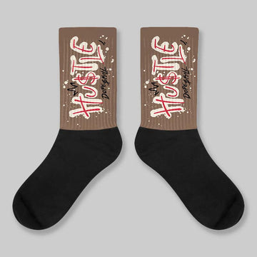 World’s Best Dad 3s DopeSkill Sublimated Socks Hustle Graphic