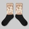 Cozy Girl 4s DopeSkill Sublimated Sock FIRE Graphic