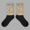 Jordan 6 WMNS Gore-Tex Brown Kelp DopeSkill Sublimated Socks Abstract Tiger Graphic Streetwear