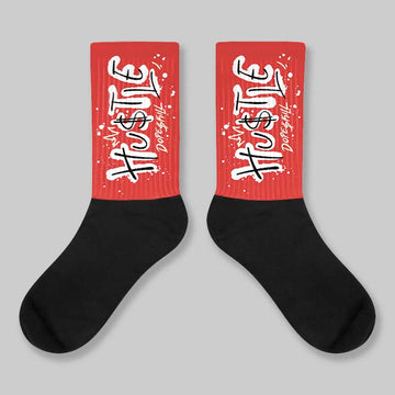 Nigel Sylvester x 4s “Brick After Brick” DopeSkill Sublimated Socks Hustle Graphic