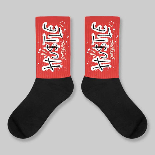 Nigel Sylvester x 4s “Brick After Brick” DopeSkill Sublimated Socks Hustle Graphic