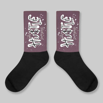A Ma Maniere x Air 5s DopeSkill Sublimated Sock Hustle Graphic