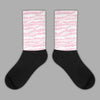 Dunk Low LX Pink Foam DopeSkill Sublimated Socks Abstract Tiger Graphic Streetwear