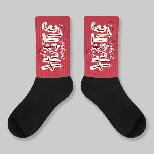 Valentine’s Day 4s DopeSkill Sublimated Sock Hustle Graphic